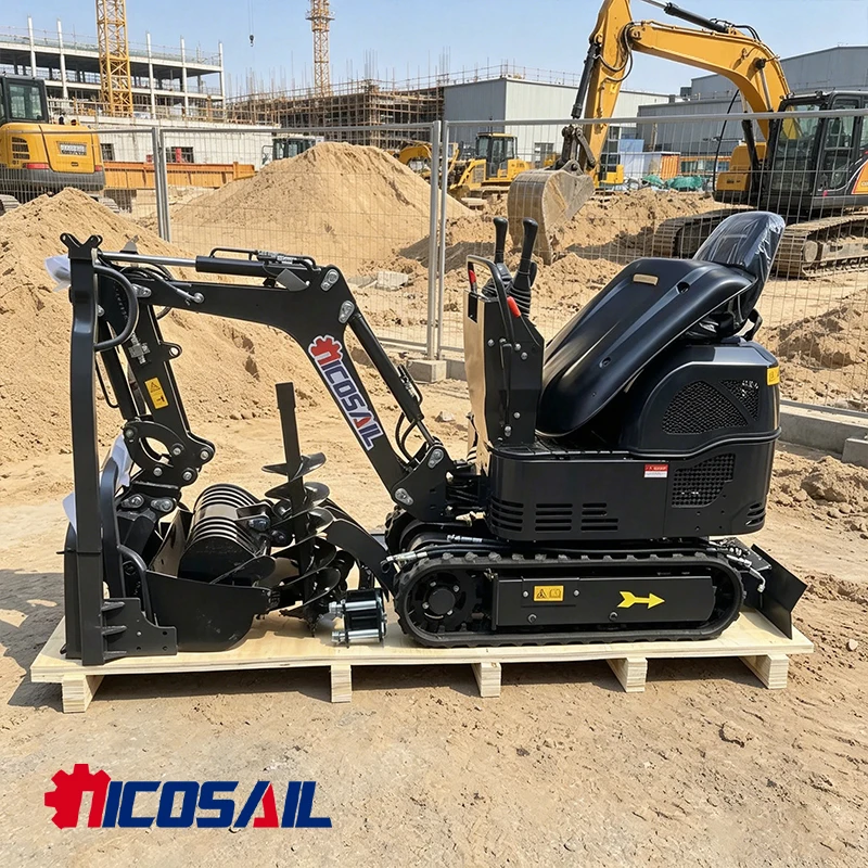 

0.6Ton Micro Crawler Excavator CE Euro 5 Approved Customized Service For Narrow Space Farm Planting And Digging Jobs