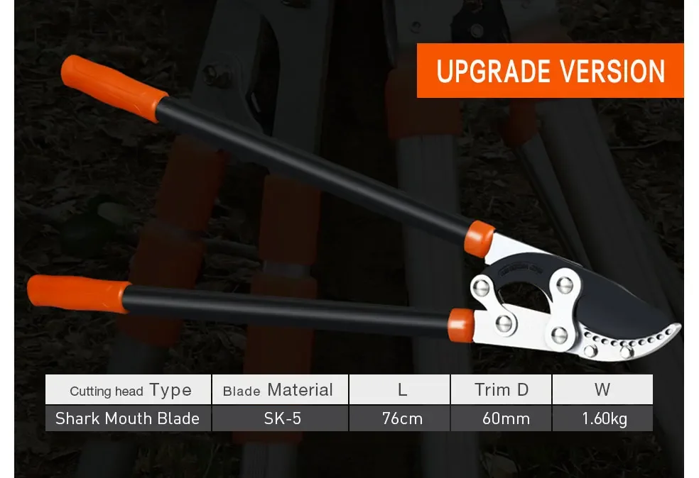 Garden Tree Pruning Shears High Branch Pruning Tool Long Reach Aluminium Handle Fruit Knife Picker Pruner Garden Tools