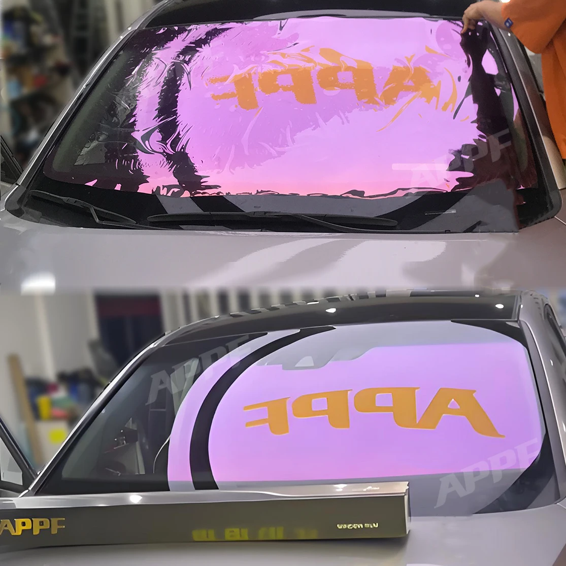 3mil Solar Metal Royal Purple Window Tint Solar Film Car Glass Heat Insulation Automotive Uv Heat Rejection Film