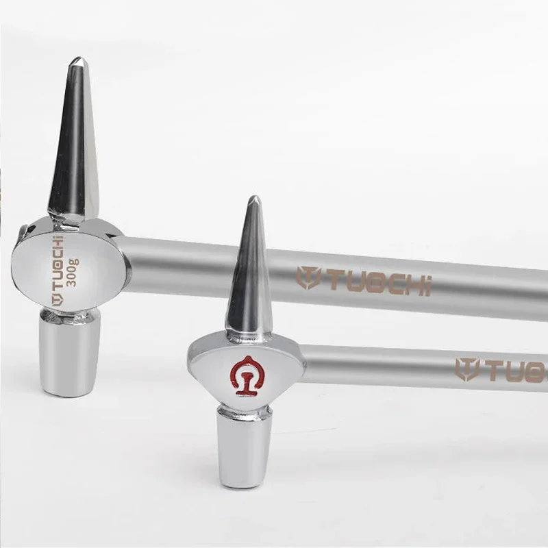 1PC Extended Hammer Railway Train Boiler Inspection Iron Handle Railway Inspection Safety  Escape Window Breaker Tools