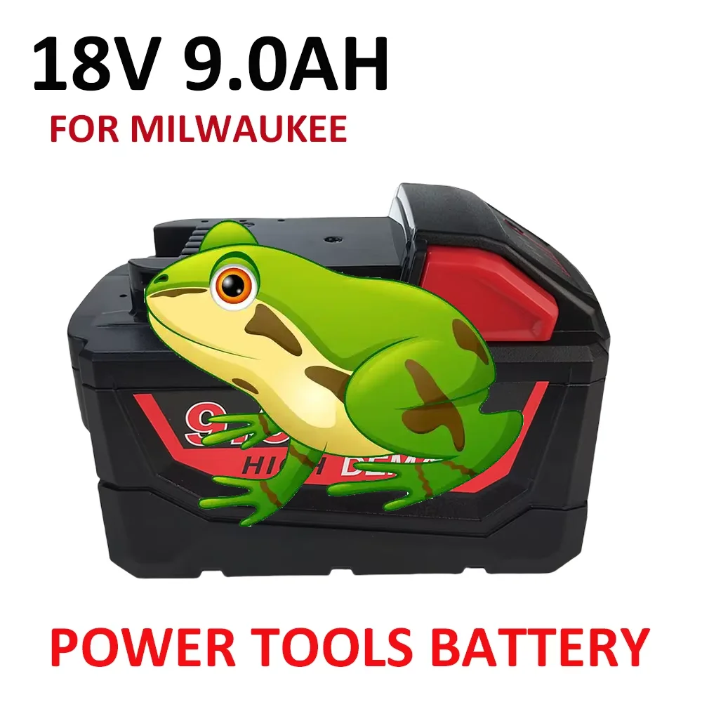 

18V 9.0Ah For Milwaukee M18 Battery Li-Ion Replacement Battery, For Milwaukee 18V 48-11-2830 0730-20 Tools battery