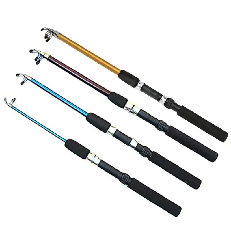 Telescopic Saltwater Fishing Rod Sea Fishing Rod Anti Slip Ice Fishing Rod Shrimp Carp Fishing Pole For Saltwater Freshwater