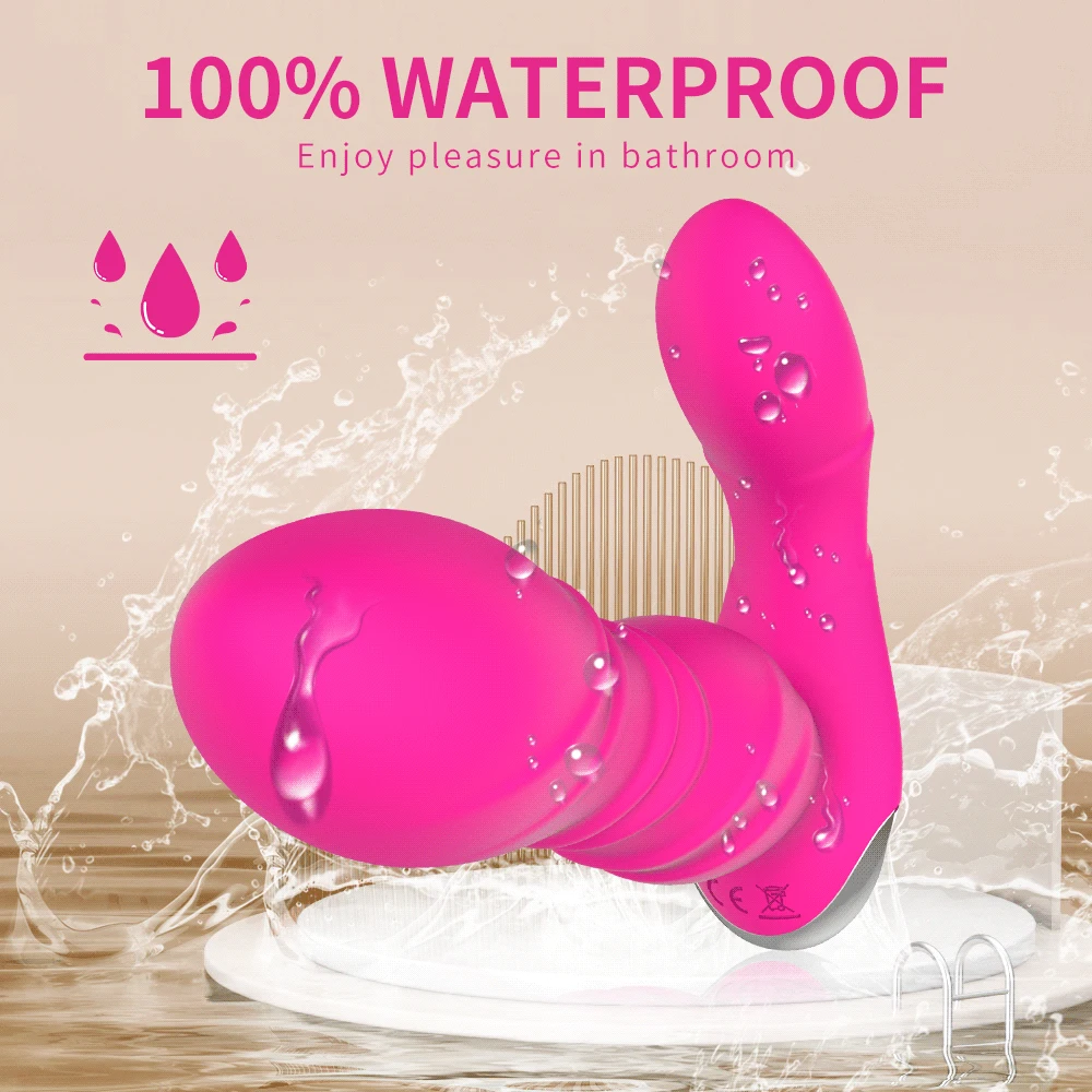App Vibrators for Women Long Distance Wearable Panties Vaginal Thrusting Dildo Masturbator Anal Butt Massager Sex Toys for Woman view 5