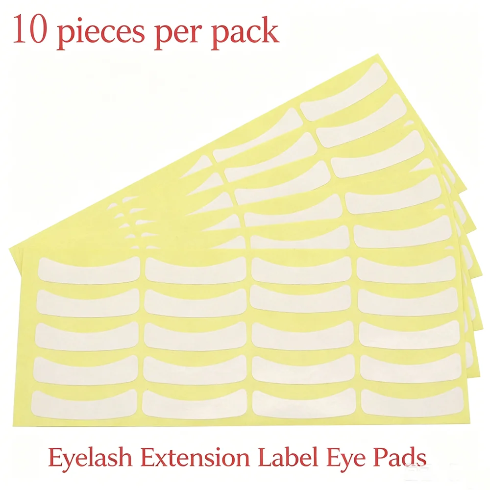 100/200 Pairs Eyelash Extension Primer Eye Patches – Upper & Lower Lash Pads