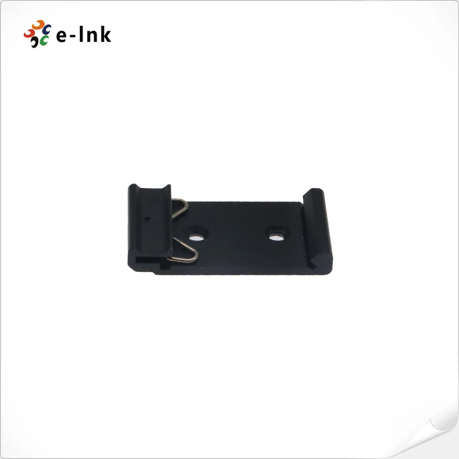 20PCS Aluminum Alloy DIN Rail Mounting Bracket Clip Kits For Standard 35mm DIN Rails With 26mm 43mm 70mm Width Size Black And Si