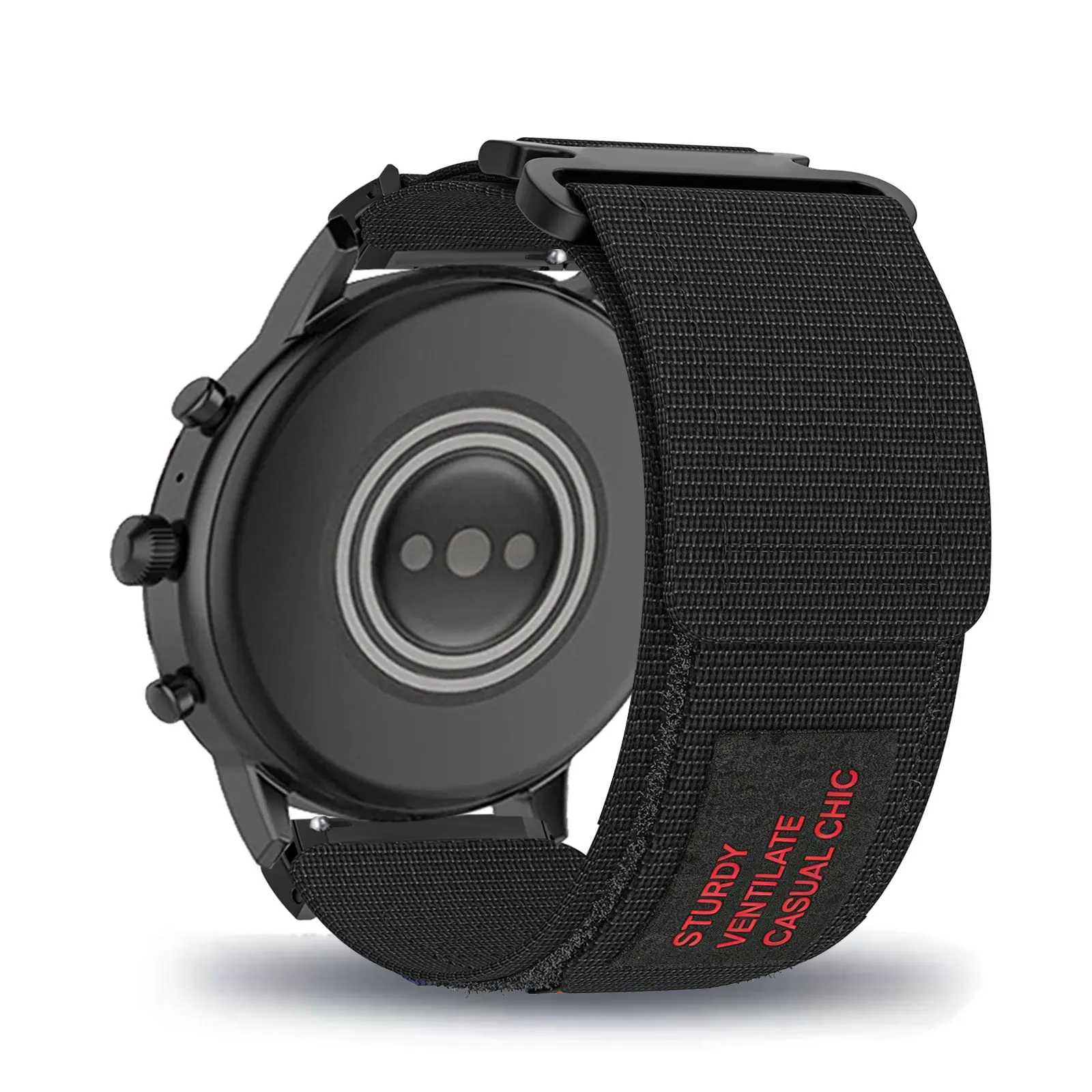 Correas de nailon con velcro para Fossil GEN 6/Gen 5E (44 mm/42 mm), correa Fossil GEN 5 Carlyle/Julianna para hombres y mujeres
