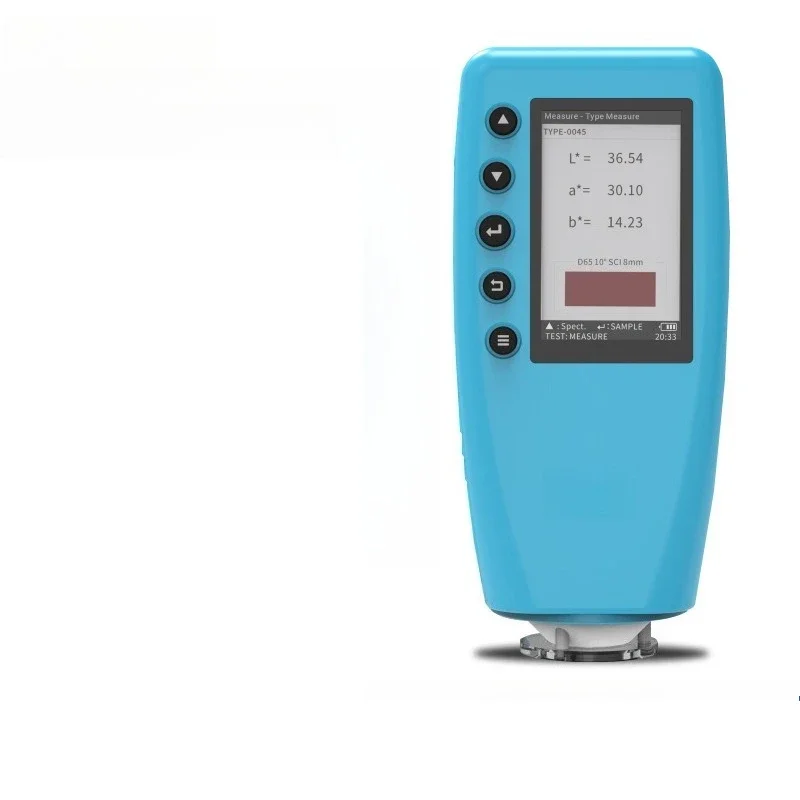 Color difference meter, paint and coating printing spectrophotometer, color discrimination and correction detection color card