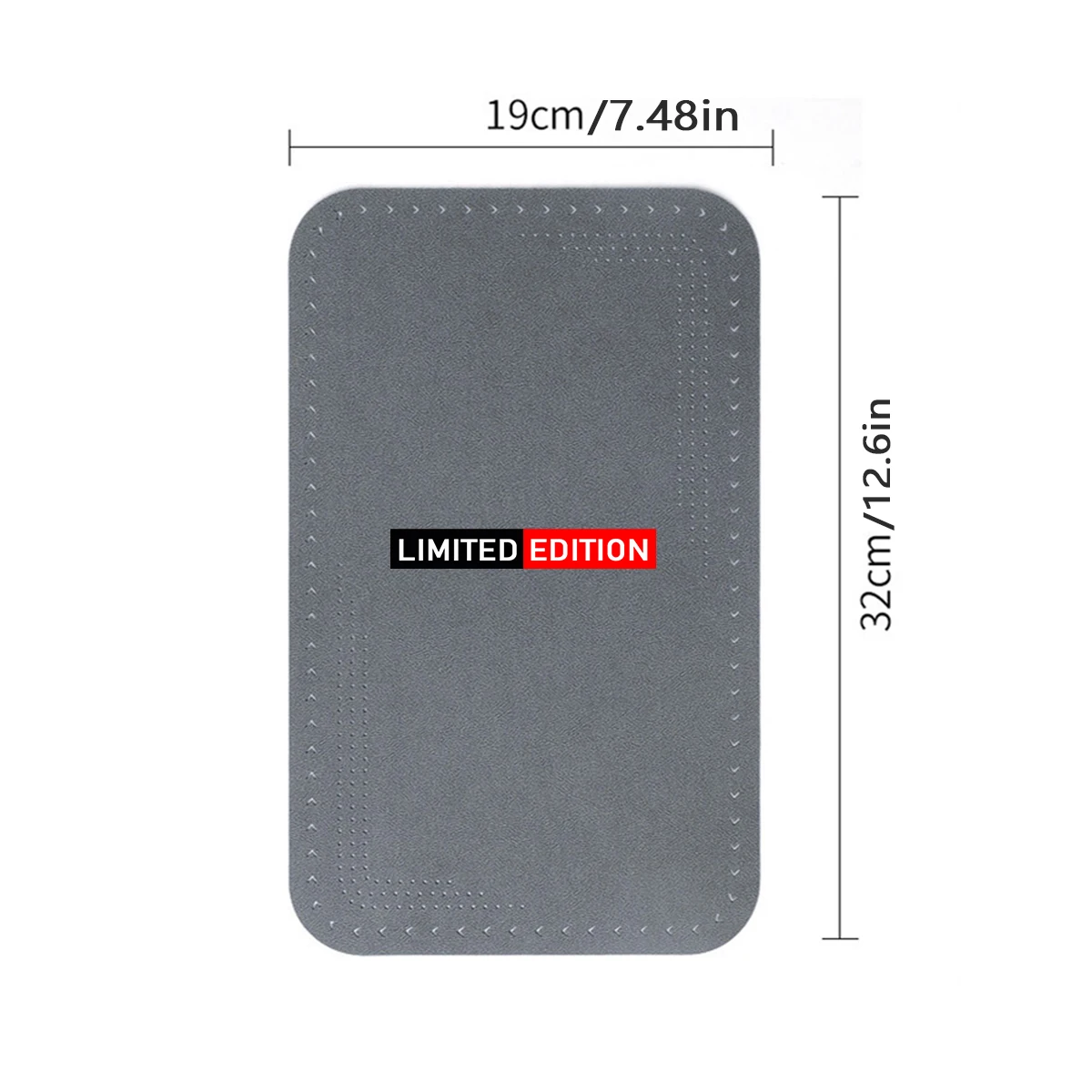 1pc Suede Car Armrest Pad For Toyota Lexus Nissan For Chevrolet KIA Auto Center Console Storage Box Cushion Protector