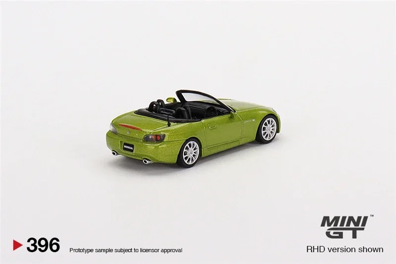 MINI GT 1:64  S2000 (AP2) Lime Green Metallic LHD Diecast Model Car