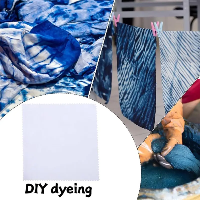[TRENDING OFFER] White 5-Inch Pre-Cut Cotton Fabric Squares-200Pcs Craft Material For Beginner Sewing, DIY Projects& Art