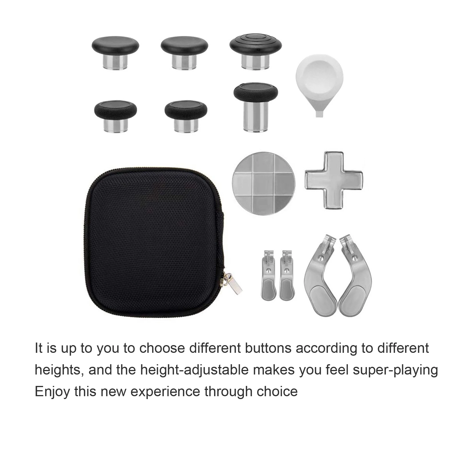 Controller Thumbsticks Set Game Controller Button Paddles Set Gamepad Thumbsticks for XBOX ONE ELITE Series 2 — product photo 1 of 1