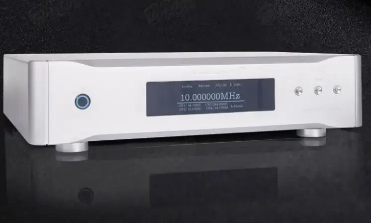 Latest  A-5680 Rubidium Atomic Clock 10M/100M Clock Generator HiFi Digital Audio Clock Support Multi Frequency Output