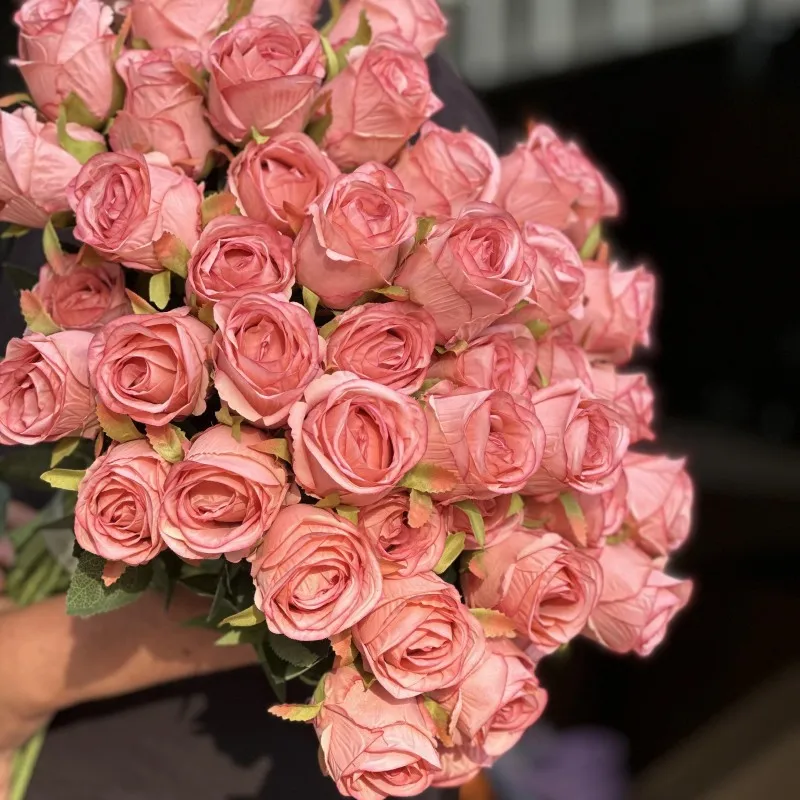 

5 High-quality Roses, Simulated Flowers, Birthday Home Wedding, Wedding Decoration, Outdoor Photography Props