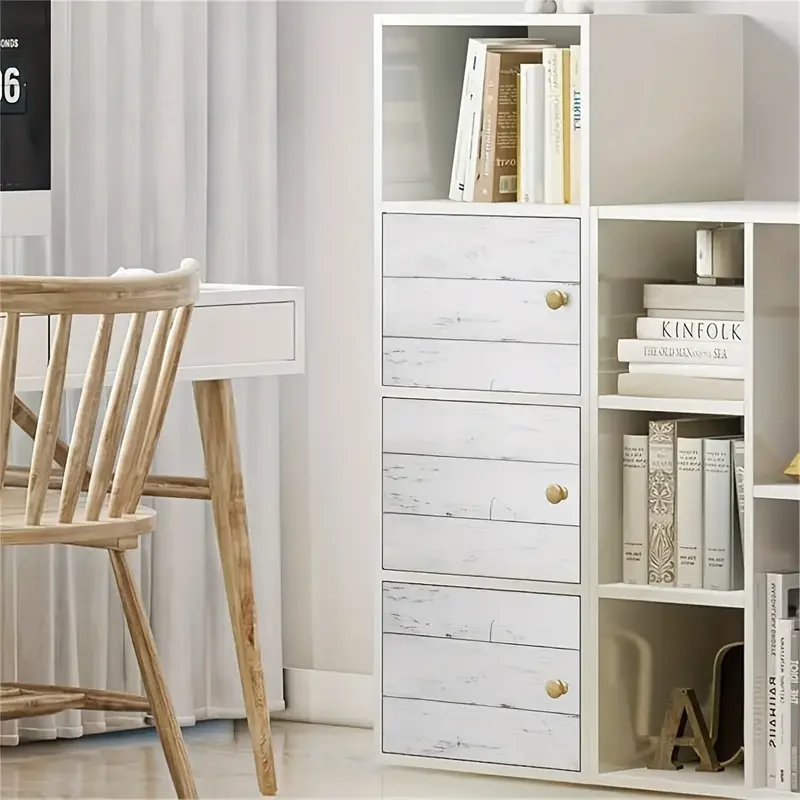 Papeles de pared de Pvc autoadhesivos de 45cm, papel tapiz de grano de madera antiguo, pegatinas impermeables para muebles antiguos, puerta de madera, armario y escritorio