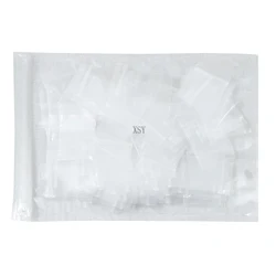 4 Mil Thick Plastic Reclosable Zipper Bags EXTERIOR SIZE 1