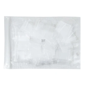 4 mil 두께의 플라스틱 재 밀봉 가능한 지퍼 백, 외부 크기 1 