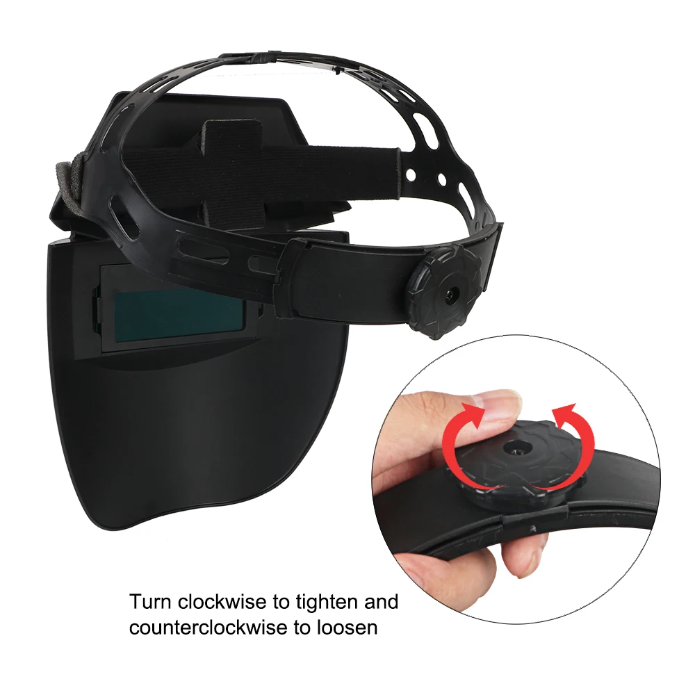 

Welder Protective Gear Adjustable Portable Solar Power Auto Darkening Arc Mig Welding Helmet Grinding Welders Mask