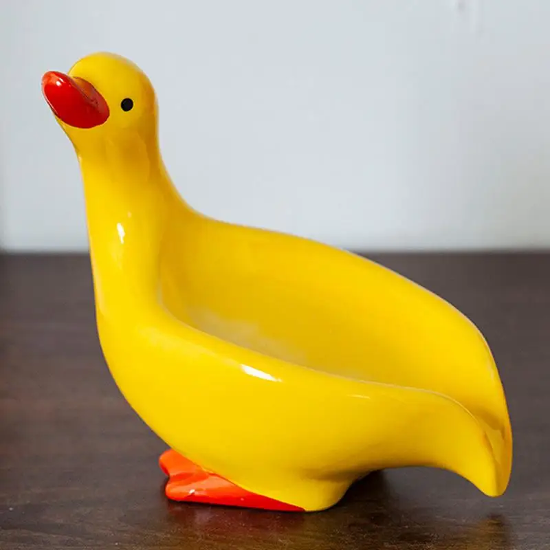 Soap Box Creative self Draining Soap Storage Rack Personalized Cute Duck Shape Household Shelf Bathroom Artifact