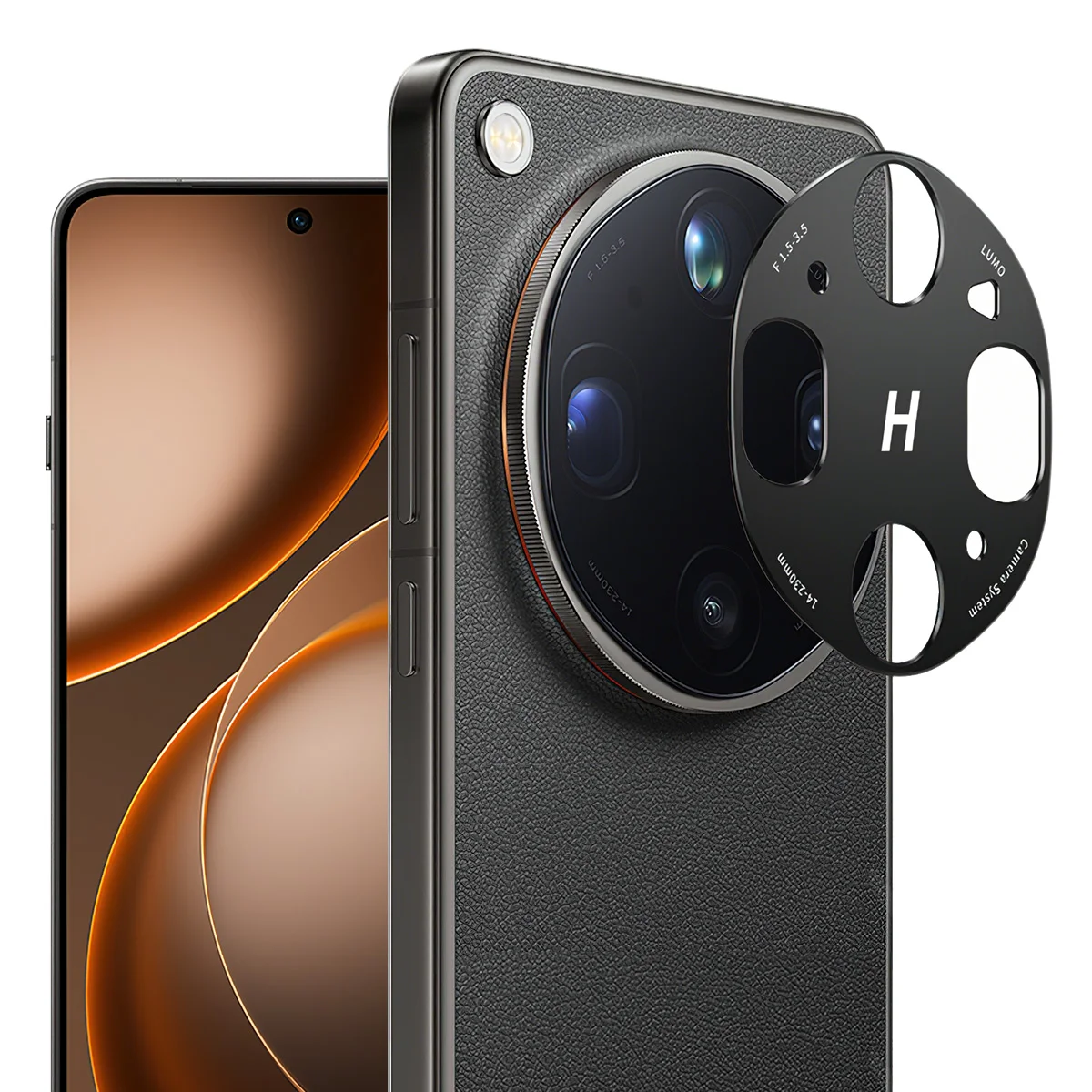 Protector de Lente IMAK para OPPO Find X9 Ultra X9s Pro 5G, Protector de Cámara con Estilo Metálico, No Cubre el Total