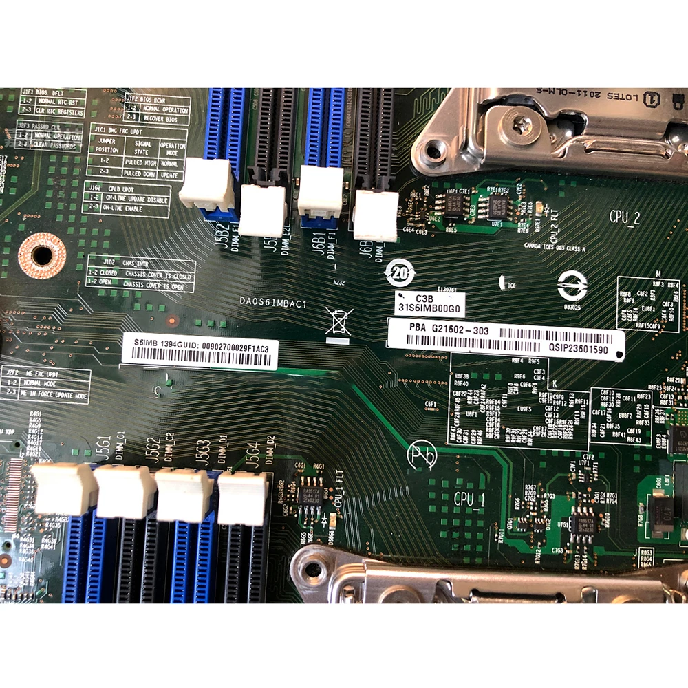 

Графическая материнская плата 8 видеокарт поддерживает 3060 S2600IP W2600CR