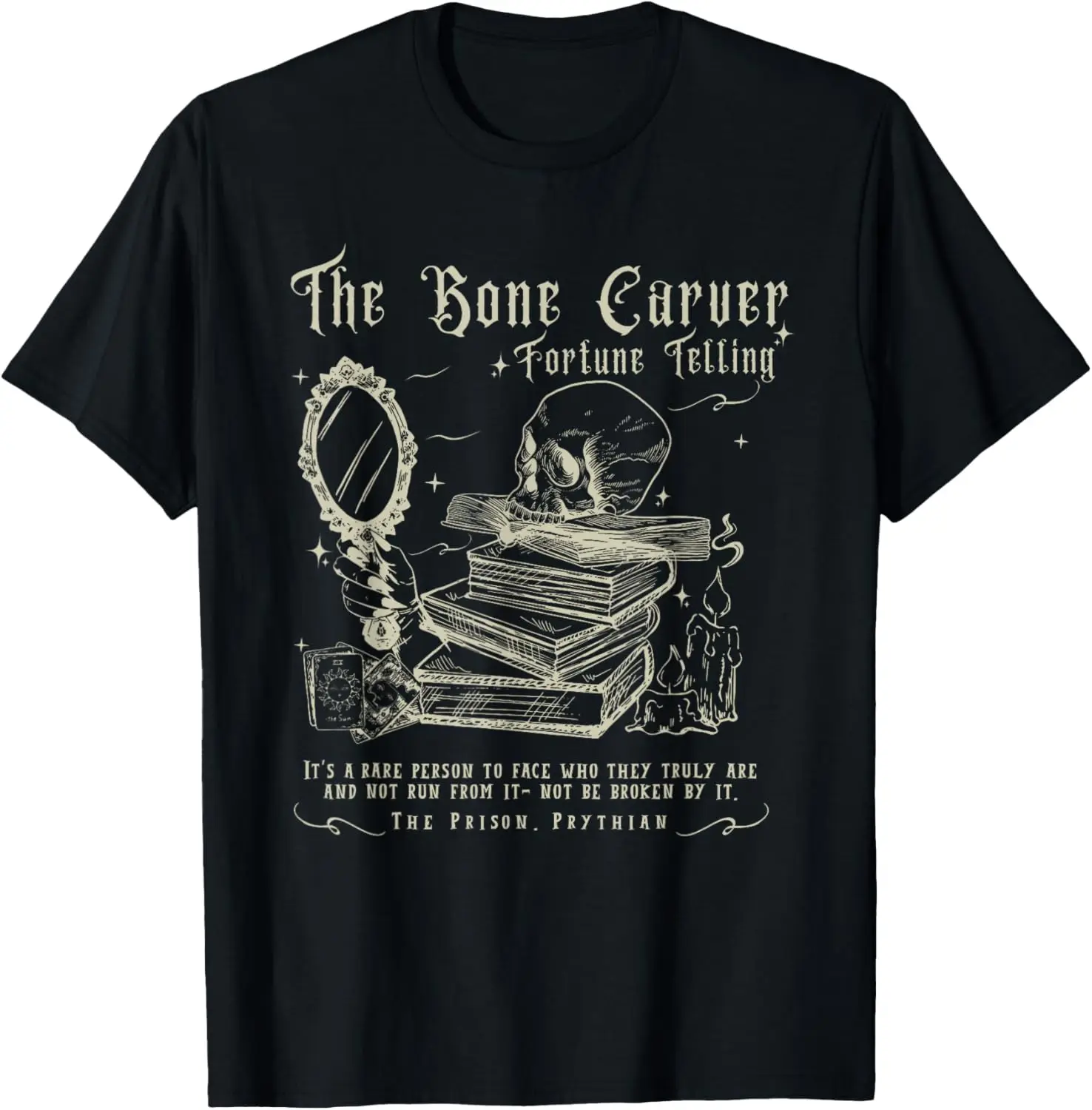 

Винтажная футболка The Bone Carver Death God Tour Skeleton Spicy Books