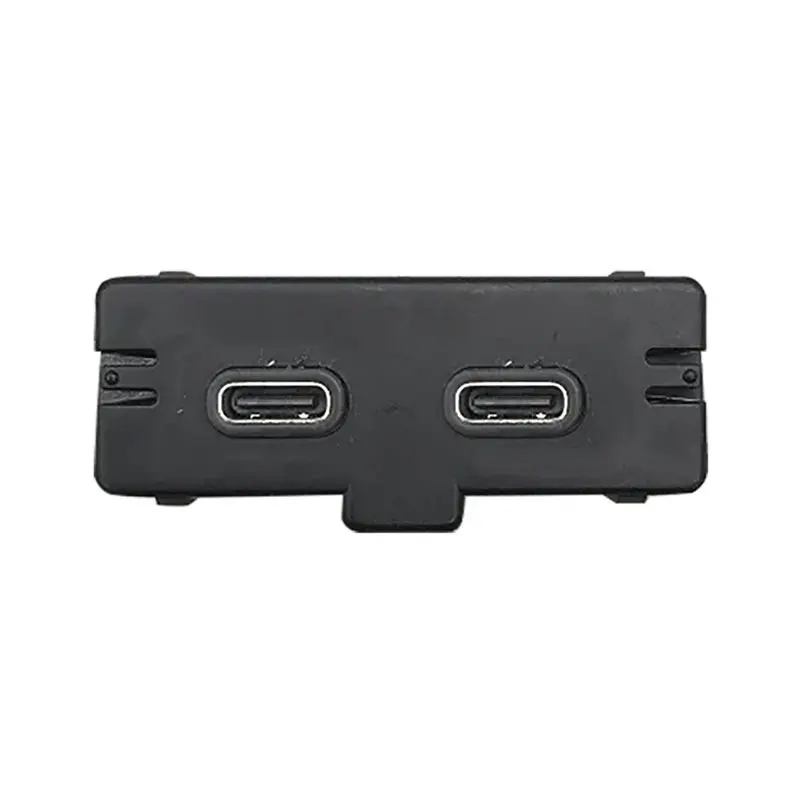 

【FAST-SALE】Dual USB-C Ports 3G5035954A For Skoda Octavia Superb Rapid VW Polo ID4 Touran Atlas Type-C Charging Port Accessories