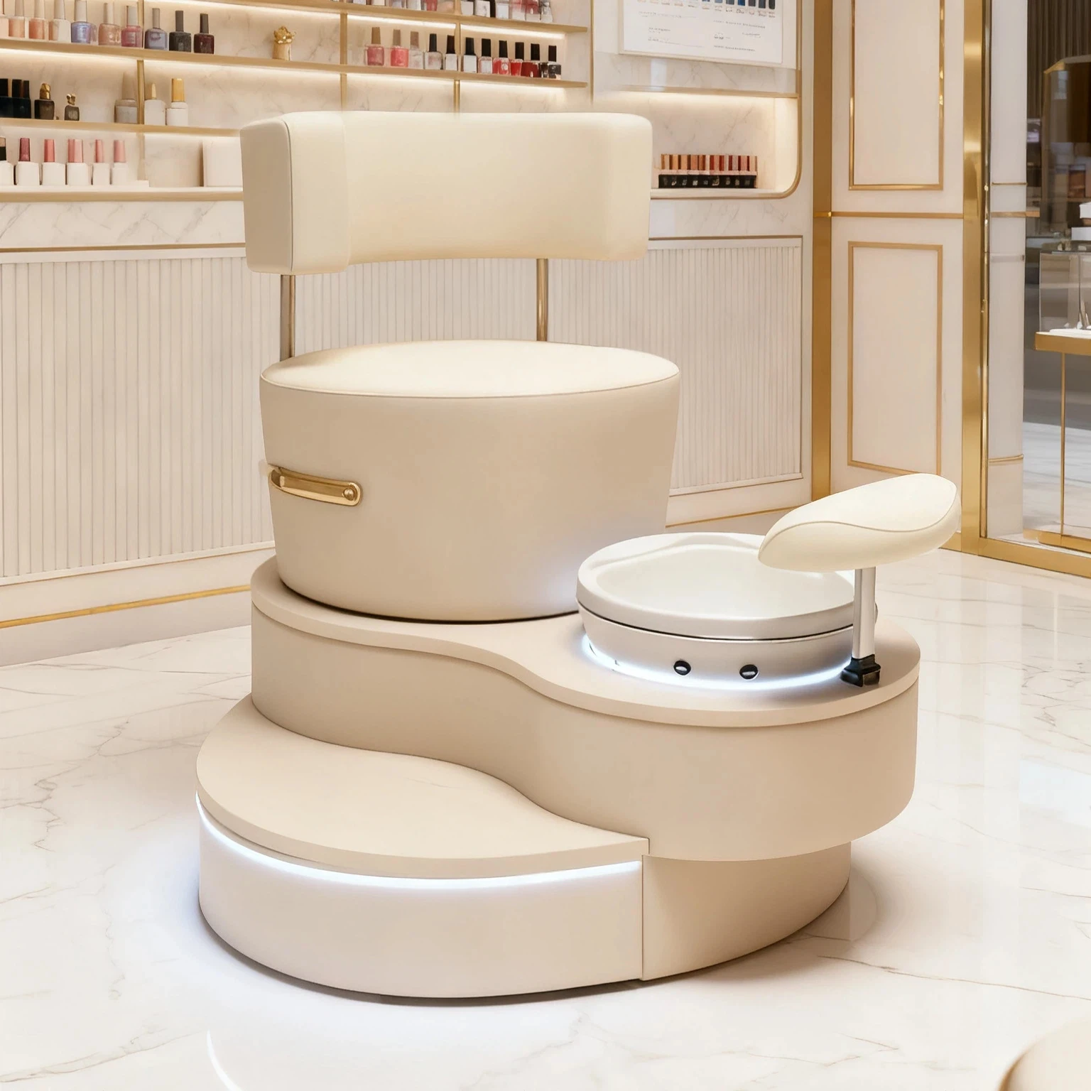 Foot Spa Rotatable And Foldable Foot Massage Chairs For Foot Repair And Nail Art Nail Salon Factory Direct