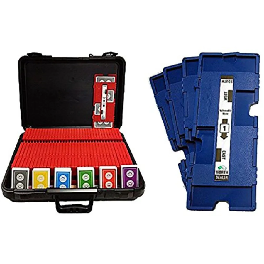 

36 ImperialPlus Duplicate Boards 36 Decks ACBL Cards Carrying Case for Bridge Tournament Play in Competitive Settings with Dura