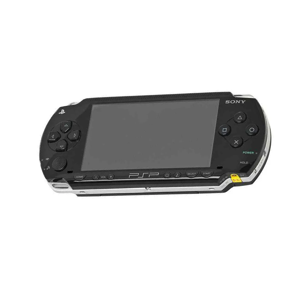 Original Refurbished PSP For PSP-1000 Game Console Black Handheld Game Console 16/32/64/128GB Memory Card