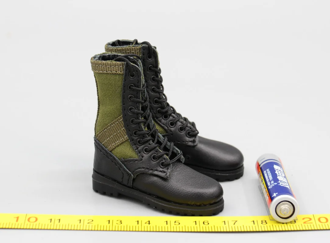 QOM-1034 1/6 Scale Soldier boots Model 12 '' US Cavalry