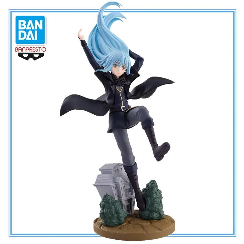 BANDAI Anime That Time I Got Reincarnated as a Slime Rimuru Tempest Jura Tempest Federation Pvc Action Figures Figurine Toys