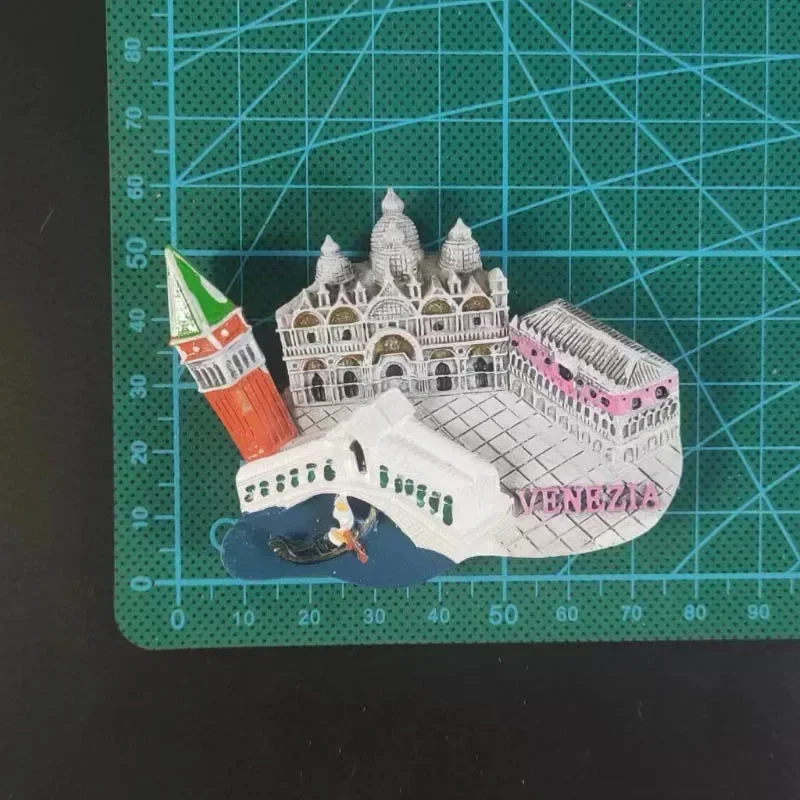 Venice European Rome Italy Tourism Scenery Refrigerator 3D Fridge Magnet Sticker Travel Souvenir Gift Kitchen Home Decoration