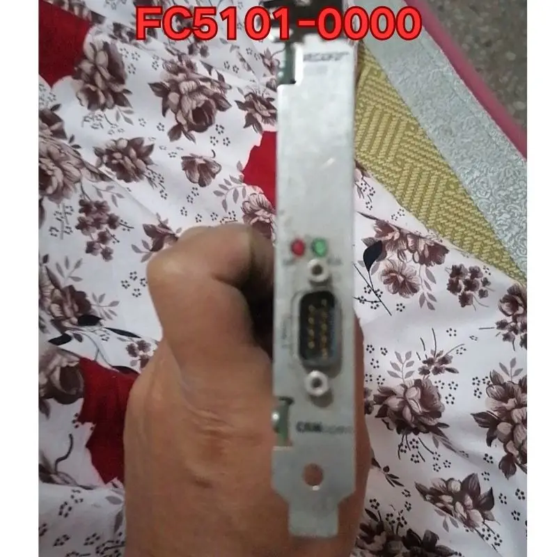 Second-hand FC5101-0000 image acquisition card 4 network port interface card new test function normal Need to negotiate