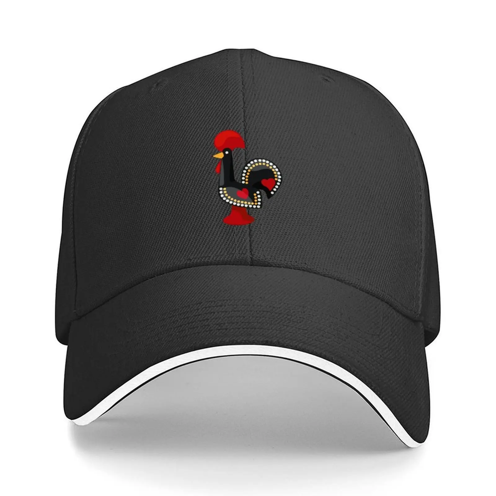 

Portuguese Rooster Design Galo de Barcelos de Portugal Baseball Cap New Hat Ball Cap Women's Beach Outlet Men's