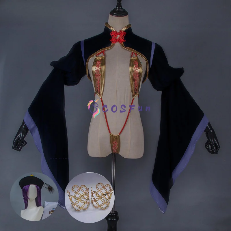 

IN STOCK Fate/Grand Order Minamoto no Raikou Cosplay Zombie Costume Sexy Lovely Uniform Halloween Party Role Play Outfit Women