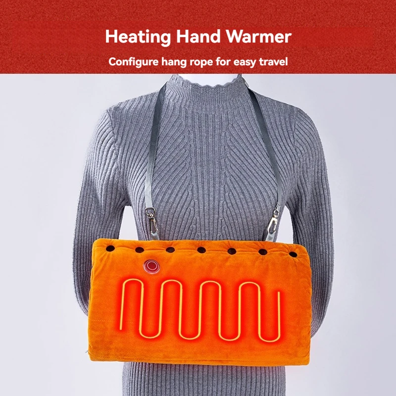 3-Level Electric Heating Pad - For Neck, Back, Shoulder, Hand & Leg Warmth. Ideal for students, workers, friends & parents.