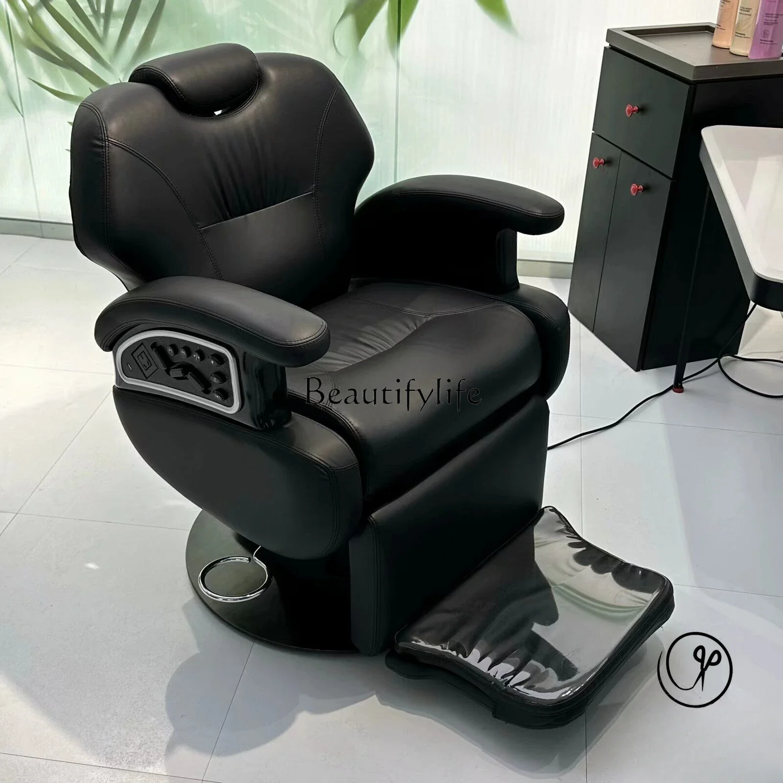 For Hair Salon Hot Dyeing Hair Care Chair Electric Reclining Scalp Care Chair