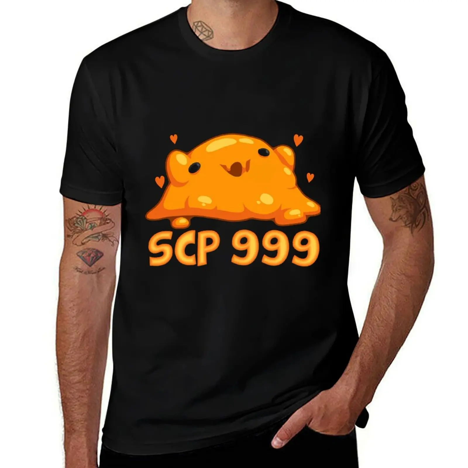 Футболка Scp 999, дышащая футболка с короткими рукавами для занятий спортом