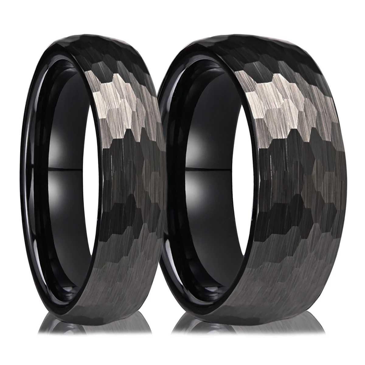 

black tungsten ring anillos hombre man gothic jewelry joyeria vintage jewellery anillo de compromiso fashion rings for woman