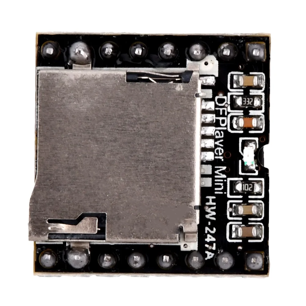 Mini-YX5200 MP3 Player Module Supporting TF Card U Disk Mini MP3 Player Audio Voice Module Board For Arduino DF Play