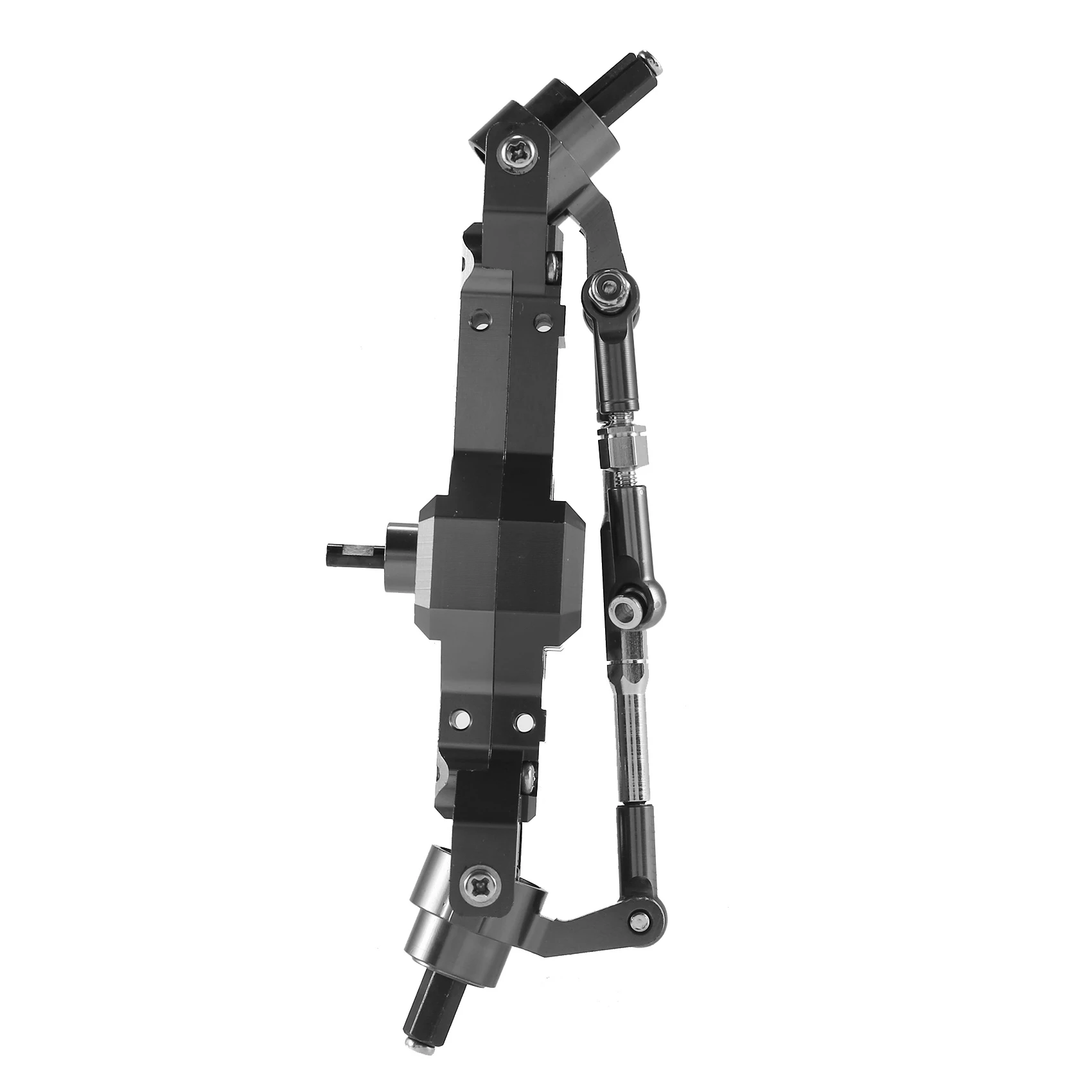 

A63T-For WPL 1/16 B16 B36 6WD Replace Upgrade Front/ Rear/ Bridge Axle Part Set Truck RC Car Parts Aluminum Alloy Durable