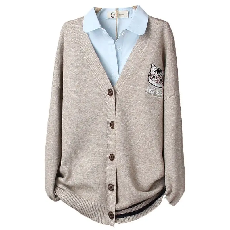 Легкий вязаный кардиган для женщин, весна-осень 2021, новый короткий укороченный топ, модная повседневная верхняя одежда