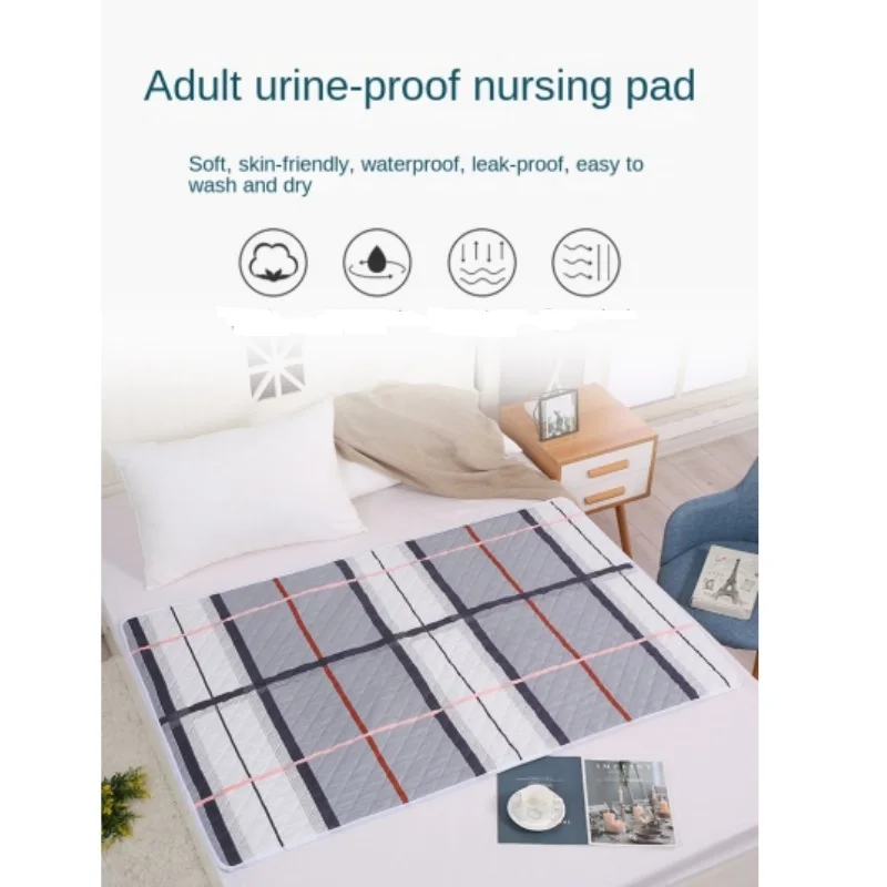 Waterproof Washable Mattress Urine Mat Elder Incontinence Pad Bed Protector Adult Diaper Nappy Beding Sheet Cloth Breathable