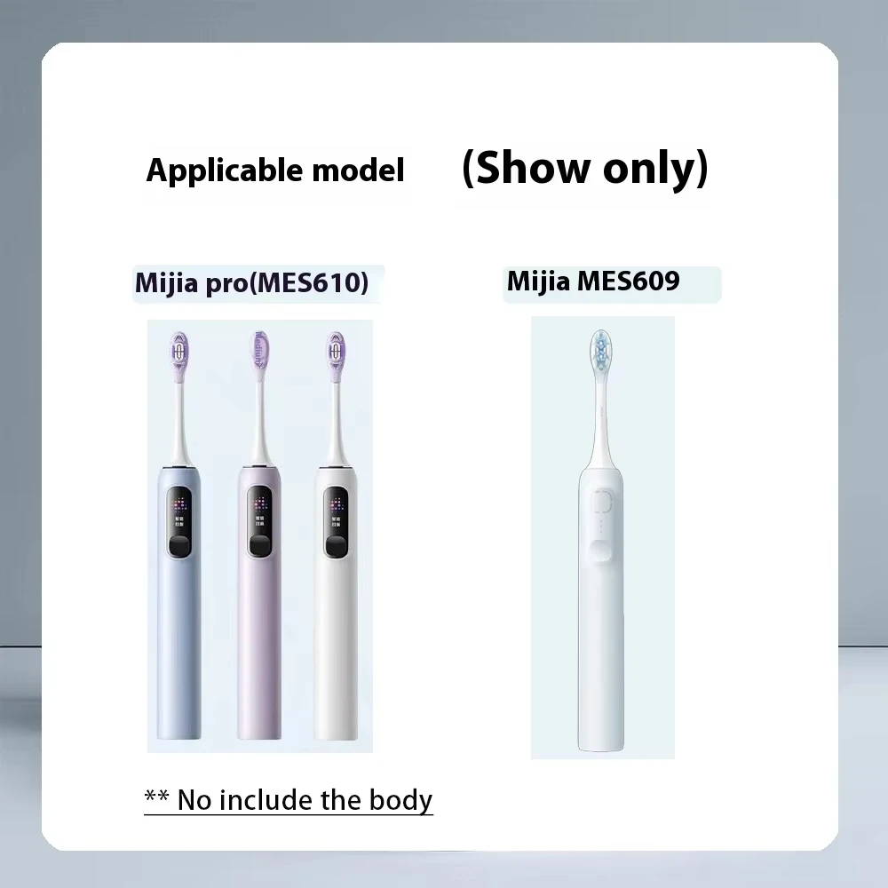 Compatible with Xiaomi Mijia Sonic Sweep Cushioned Care Tooth brush Pro Electric Toothbrush Head Mes609/610 Bristle Nozzle