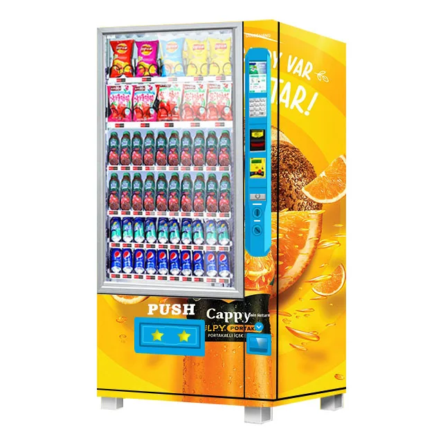 

Ice Vending Machine for Snacks Small Vending Machine for Food and Cold Drinks