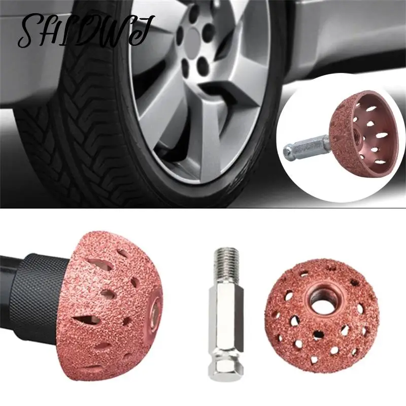 

42/55mm Tungsten Steel Material Hemispherical Pneumatic Grinding Head Grinding Wound / Tire Tire Repair Tools