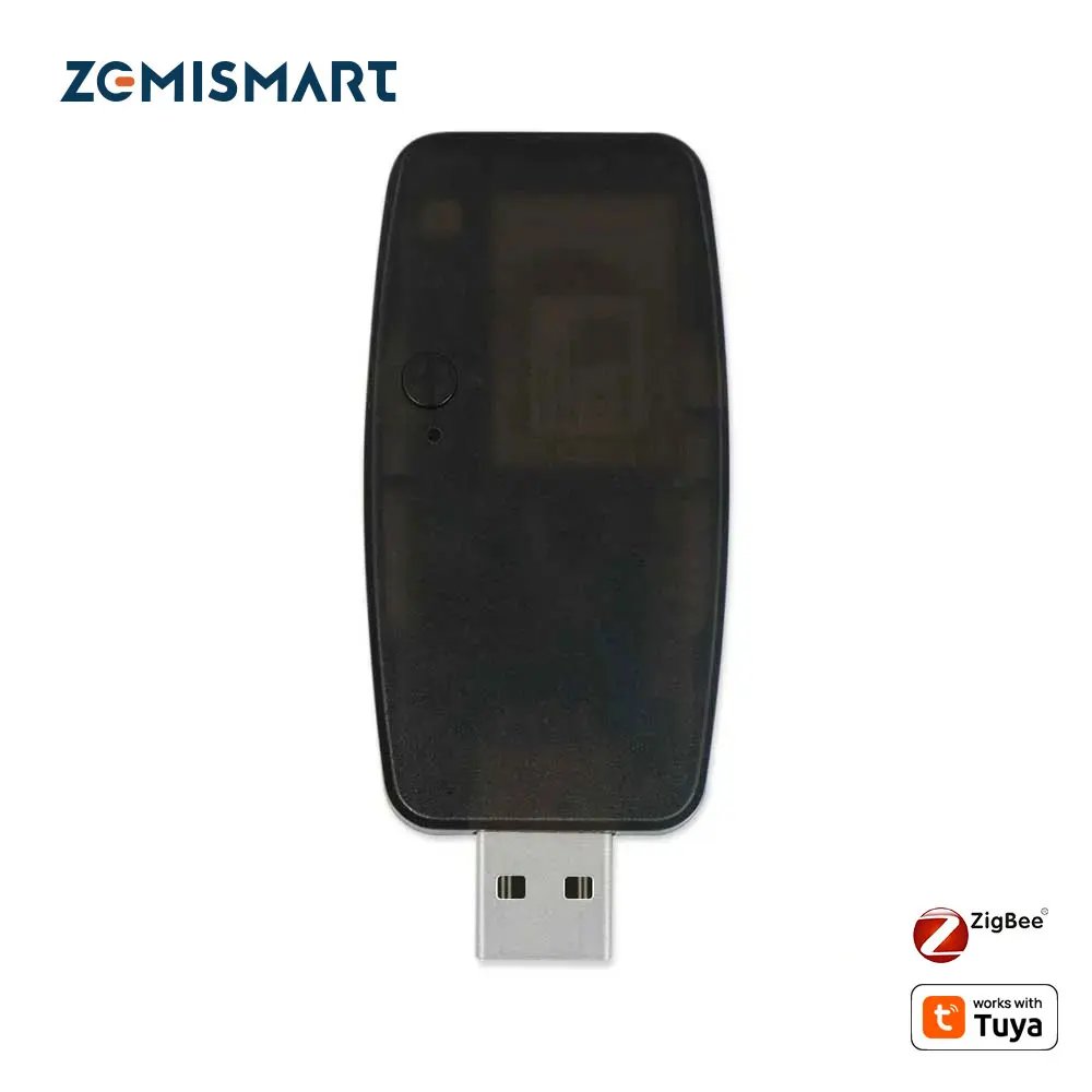 Zemismart Zigbee جهاز تحكم عن بعد ذكي يعمل بالأشعة تحت الحمراء مع جهاز تحكم عن بعد Tuya Universal بالأشعة تحت الحمراء لمروحة صندوق التلفزيون Air-con Alexa Google Home