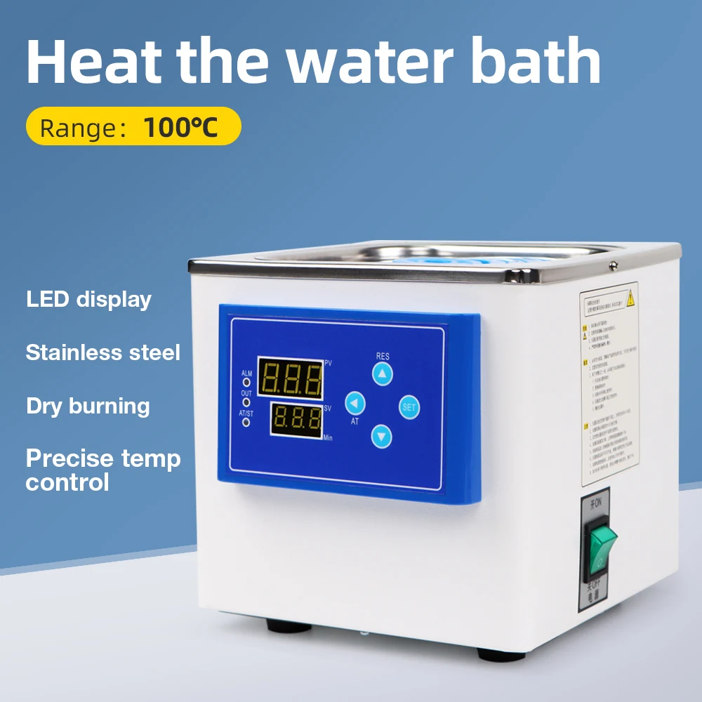 Digital Thermostatic Water Bath Laboratory Constant Temperature Heater Thermostat Tank Electronic Water Bath for Chemical Scienc