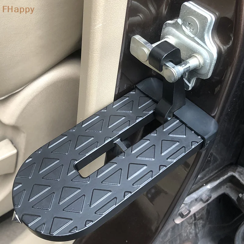 

1pcs Car Pedal Aluminum Alloy Door Pedal Upper Roof Pedal Car Modification Suitable For Most Models