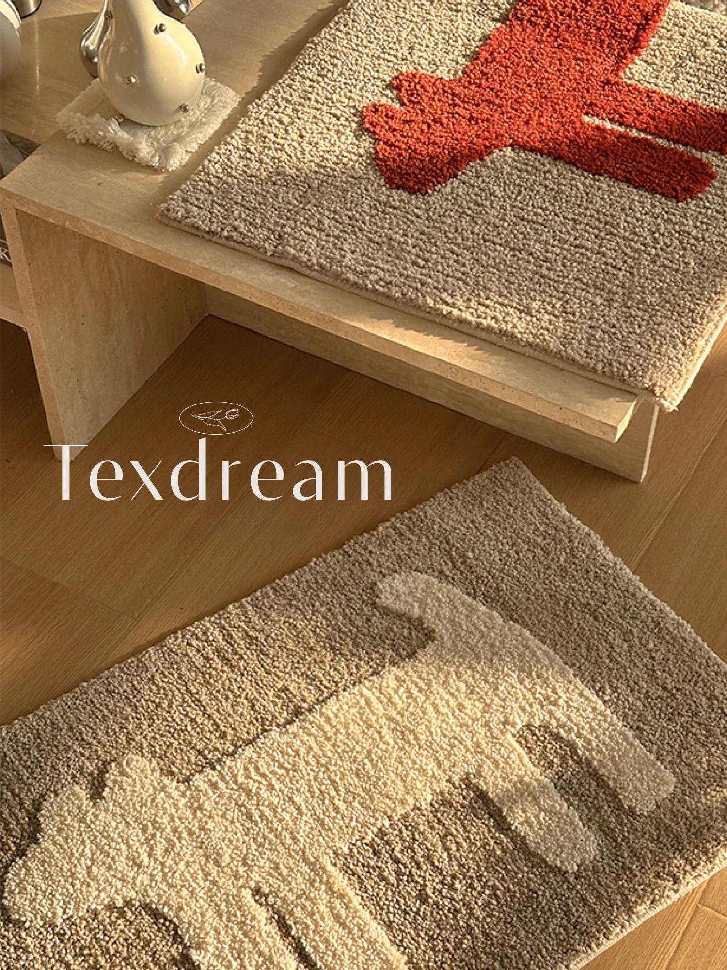 

Texdr Happy Little Dog Entrance Mat Bedroom Batoom Polyester Fiber hine Knitted Cute Sle Home Fabric Bede Blanket